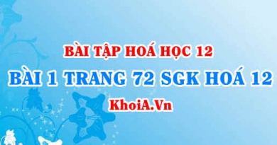 Bài 1 trang 72 SGK Hoá 12: Khái niệm, phân loại, tính chất và ứng dụng của vật liệu POLIME